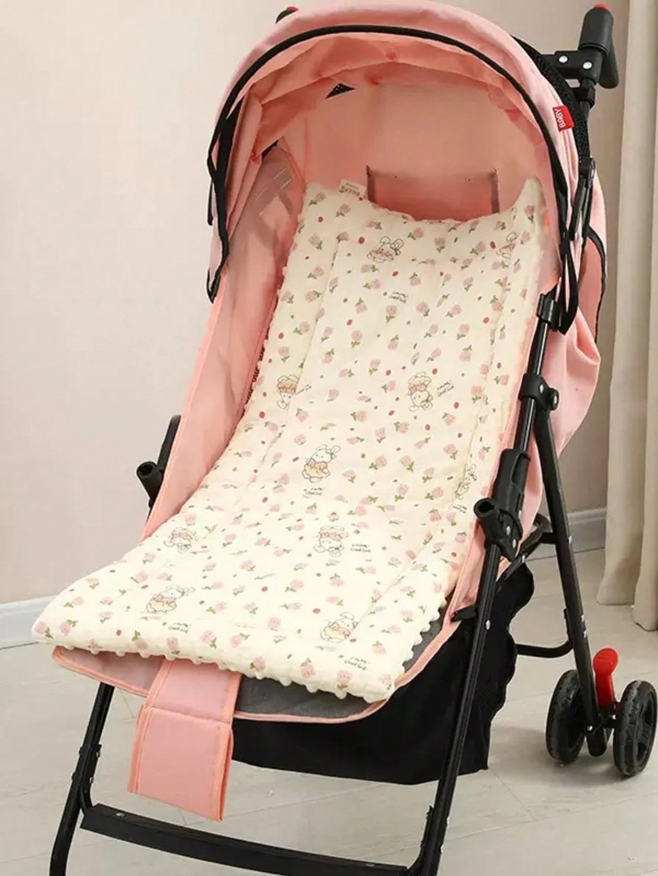1pc Warm Baby Stroller Seat Cushion, Stroller Accessory, All-Season Universal Baby Seat Pad For Stroller, Baby Shower Gift