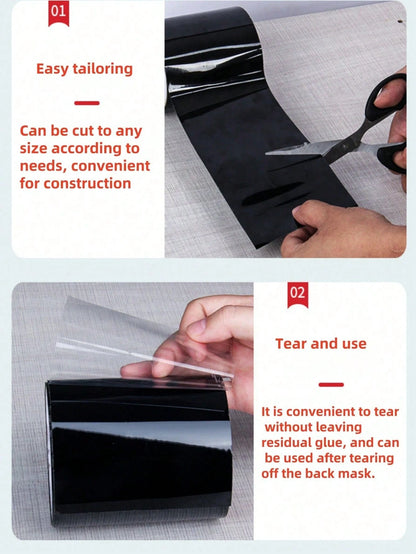 1pc Waterproof Sealing Tape For Leak Repair, Bucket Leak Repair, Pipe Leak Repair, Outdoor Garden Leaky Hose, Pipe Bonding, Sealing, Insulation Tape Repair