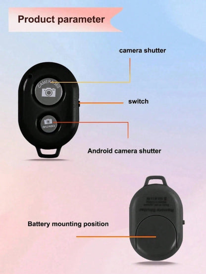 1pc Wireless Android/IOS Selfie Stick Remote Shutter, Selfie Stick Gadget
