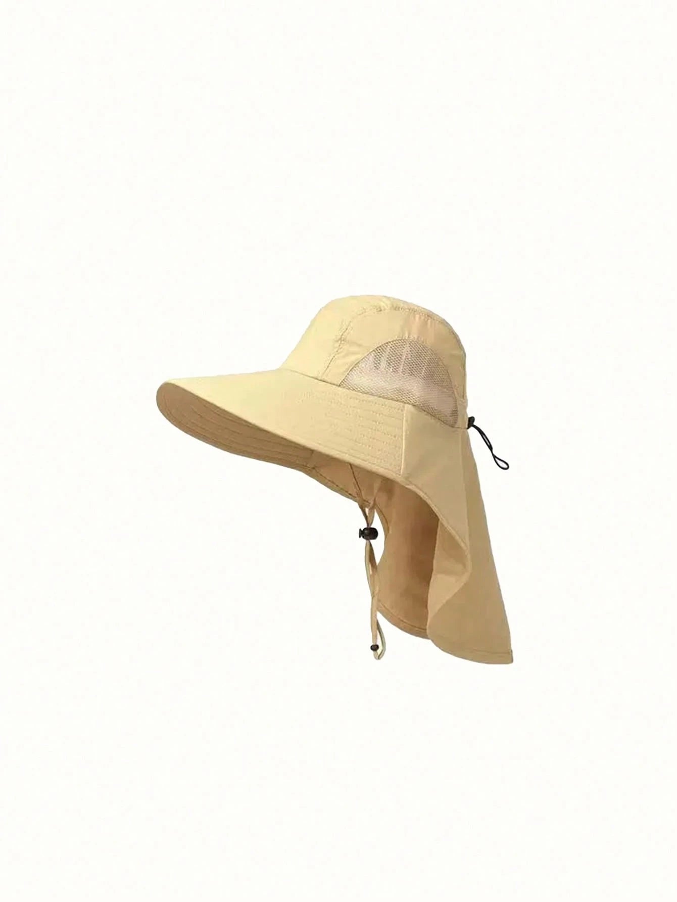 1pce Sunshade Hat, Men's Neck Protection Integrated Fishing And Hiking Hat, Outdoor Breathable Fishing Hat For Spring And Summer