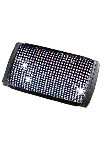 2/1pc Rhinestone Car Handle Cover, Women's Decorative Handle Grip, Suitable For Car, Luggage