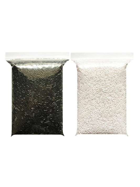 2.6mm/5mm Black & White 3D Pixel Fuse Beads Toy, Suitable For Handcraft, Decoration And DIY Puzzle Making