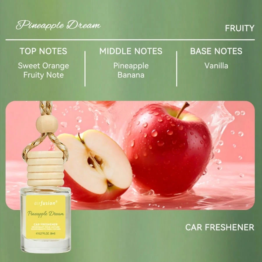 2 Bottles Car Air Hanging Fragrance Oil Diffuser, Car Air Freshener Diffuser For Essential Oils Scents Fragrance Aromatherapy Automobile Diffuser,17 Fragrances All Ages, Long-Lasting Fragrance Car Dif