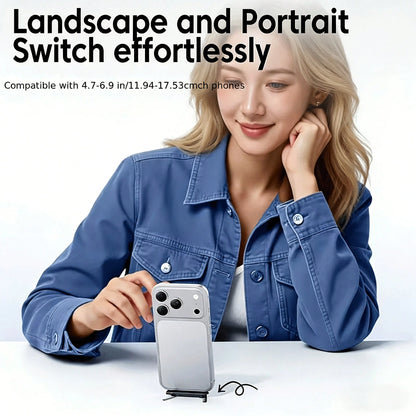 2-In-1 Foldable USB-C Charging Adapter With Built-In Stand, 240W Fast Charging Connector Compatible With All Type-C Devices, Suitable For IPhone 17/16/15 & Galaxy S26/S25/S24/S23/S22/S21/S20
