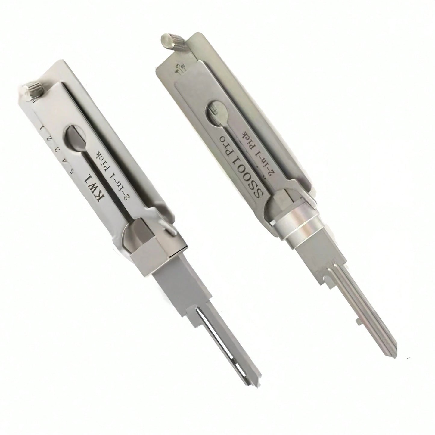 2-In-1 Stainless Steel Key Decoder- Precision Hook Pick Kit| Portable O-Ring & Lock Repair Tool