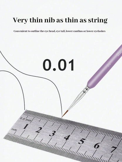 2 Pieces, Women's Boutique Eyeliner Brush And Eyebrow Brush, Makeup Tools, Tear Brush, Simple And Suitable For Beginners, Can Shade Eye Shadow, Create Natural Eyeliner Contour, Travel, Eye Shadow Brus