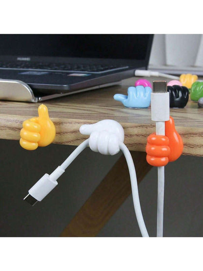 20/10/5pcs Random Color Self-Adhesive Thumb Hooks: Versatile Wall Hooks For Home, Office, Bedroom- Perfect Gift For Birthday, Easter, Boyfriend And Girlfriend!
