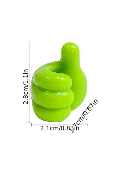20/10/5pcs Random Color Self-Adhesive Thumb Hooks: Versatile Wall Hooks For Home, Office, Bedroom- Perfect Gift For Birthday, Easter, Boyfriend And Girlfriend!
