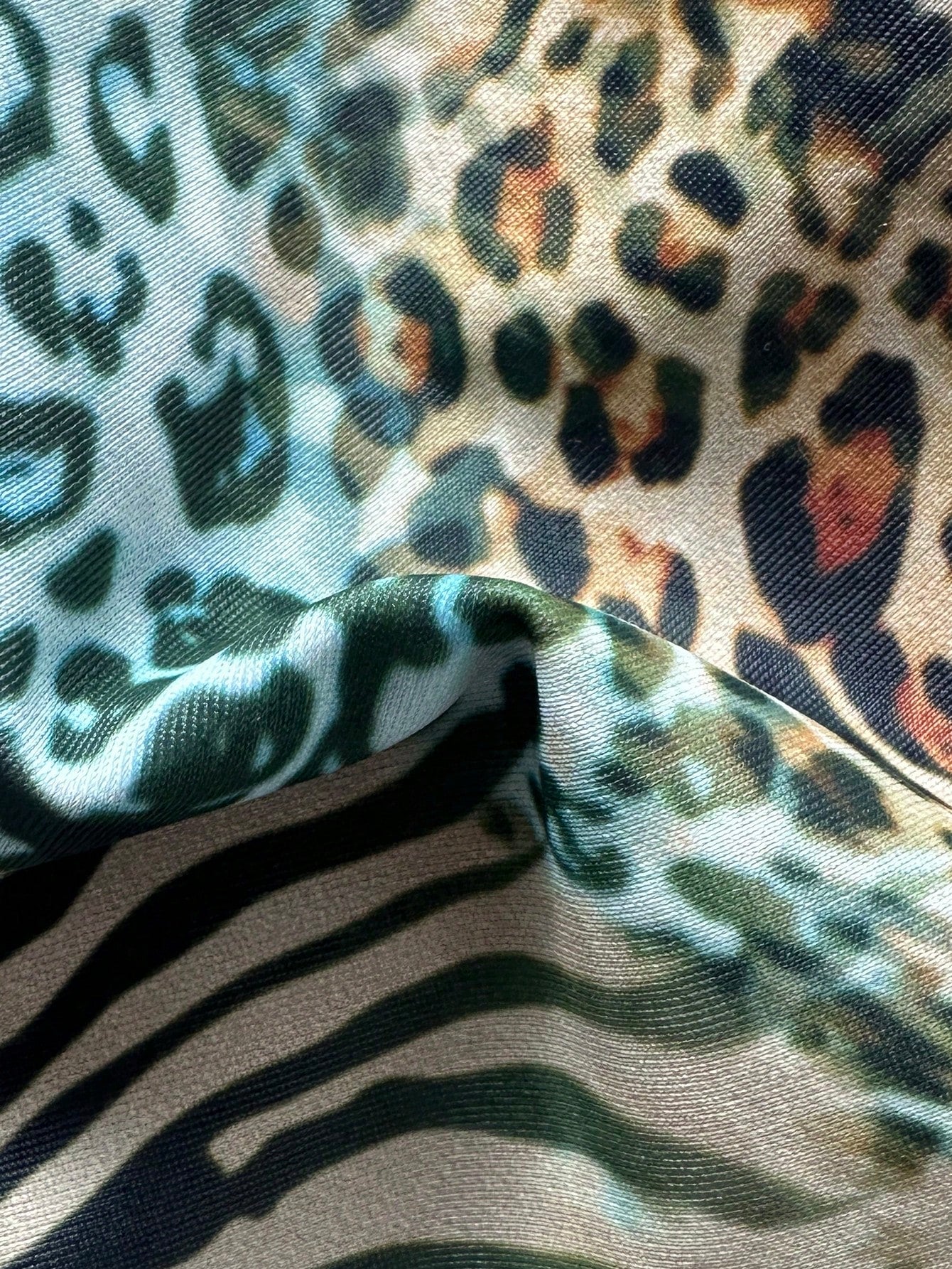 2025 Sexy Vintage Leopard Print Pattern Bikini Two Pieces Swimwear For Women Vacation Beach Summer