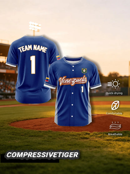 2026 Mexico Home White Baseball Jersey With Red And Green Trim, Full Customization Service, Loose Button-Up Style Sports
