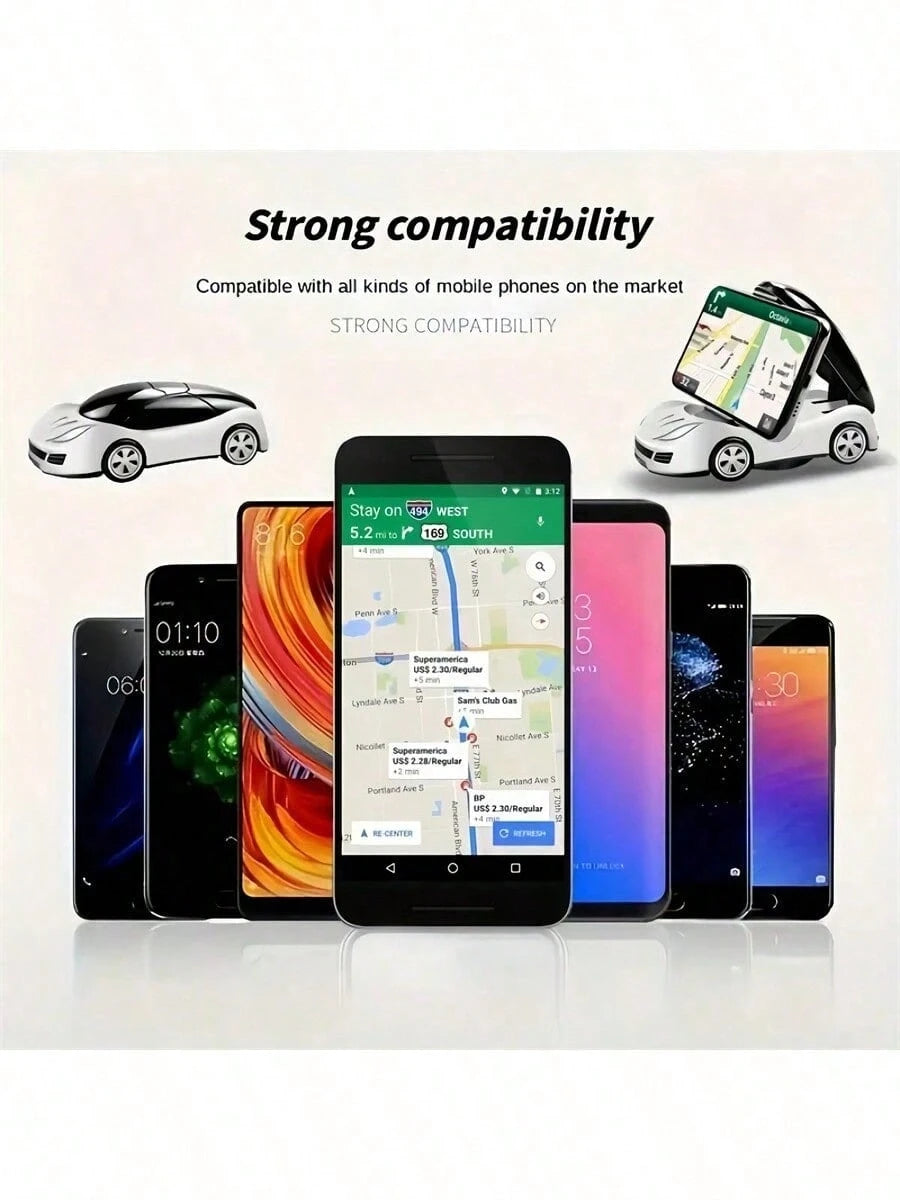 2026 New Foldable 360° Rotating Car Phone Holder – Universal Smartphone Mount For All Car Models! This Stylish And Practical Phone Holder Is The Perfect Car Accessory To Free Up Your Hands While Drivi