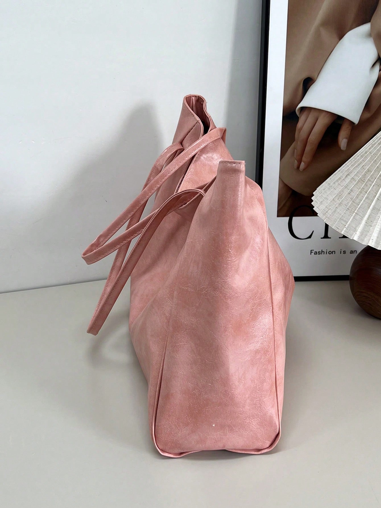2026 New Korean Bag Women New Hand-Held Large Bag Retro Design Versatile Shoulder Casual Tote Bag