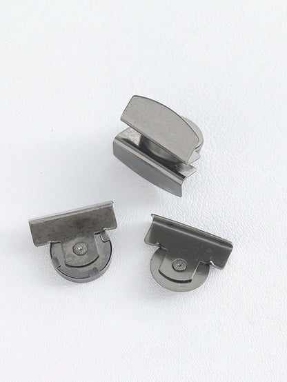 20mm*7mm Magnetic Alloy Clasp, 4 Colors Available, Seamless Magnetic Closure, Suitable For Shoulder Bags And Clothing, DIY Craft Accessories, Vintage Bag Metal Buckle Rotary Lock, Suitable For Shoulde