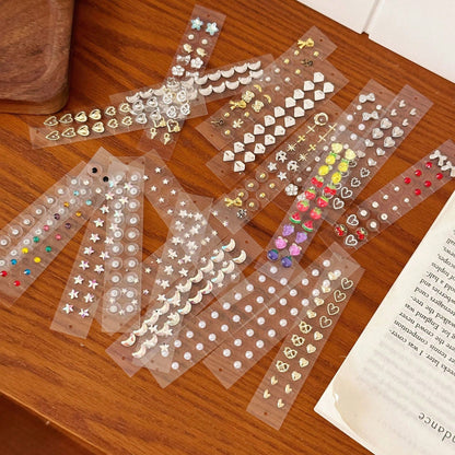 20pcs Disposable Ear Acupressure Patches, Ear Acupuncture Therapy Massage Ear Point Stickers