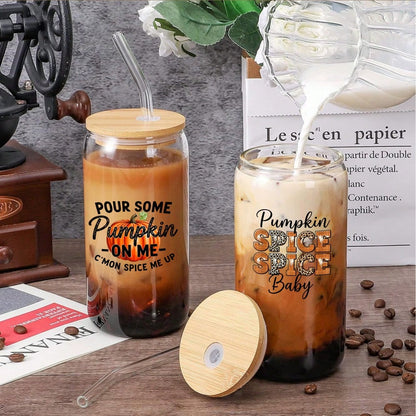 21 Pcs Fall Phrases UV DTF Stickers Cups Decoration Waterproof Decals For 16 Oz Tumbler Plastic Self-Adhesive Labels Glass DTF Transfer Stickers