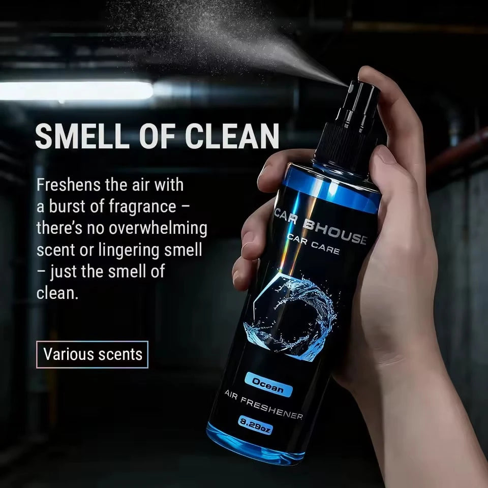 245ml Large Capacity Floral & Fruity Scented Car Air Freshener Spray, Long-Lasting Fragrance, Odor Eliminator & Air Purifier For Car, Home, Bathroom, Bedroom, Hotel, Office, Multi-Purpose Aromatic Dif