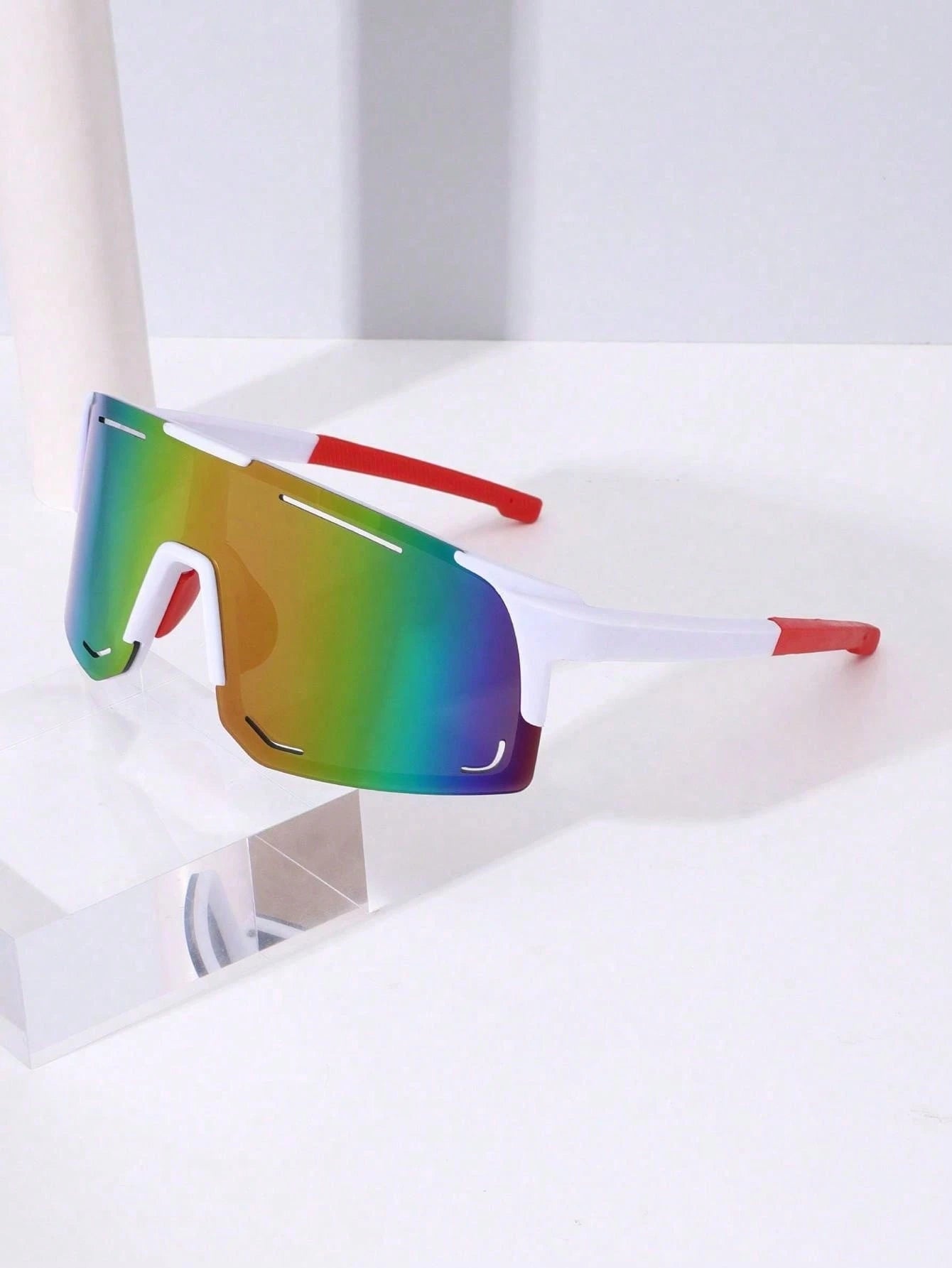 2pairs Sports Style Ins Fashion Sunglasses For Hiking, Running, Travel, Teens, Back To School