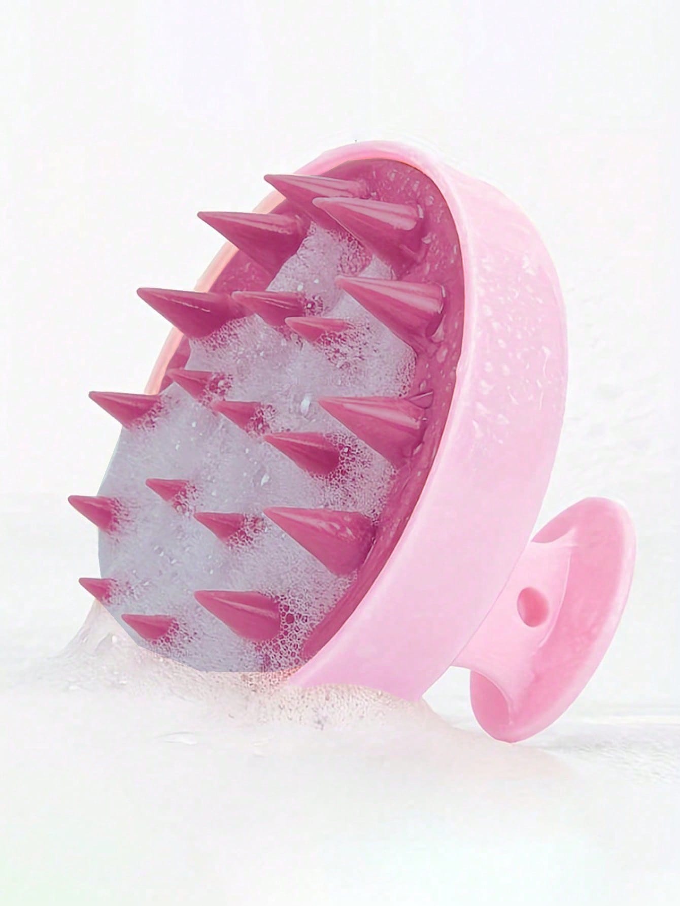 2pcs Candy Color Silicone Shampoo Brush, Scalp Cleansing, Massage, Hair Washing Tool, Massage Comb, Anti-Dandruff Scalp Comb, Soft Silicone Massage Brush, Exfoliating Scalp, Shampoo Brush, Gentle Hair