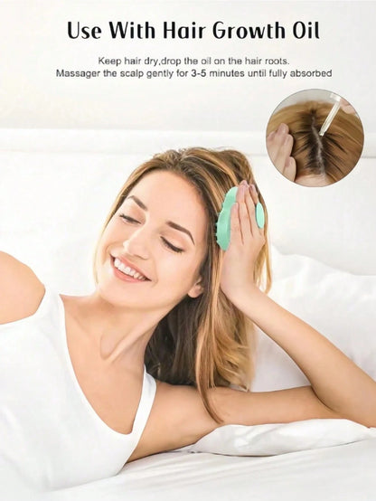 2pcs Candy Color Silicone Shampoo Brush, Scalp Cleansing, Massage, Hair Washing Tool, Massage Comb, Anti-Dandruff Scalp Comb, Soft Silicone Massage Brush, Exfoliating Scalp, Shampoo Brush, Gentle Hair