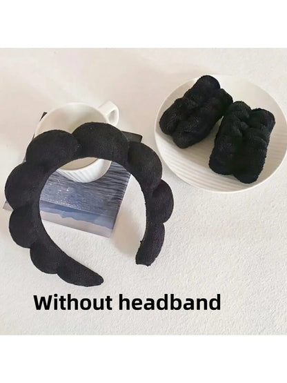 2pcs Facial Wrist Strap Towel, Absorbent Strap Wrist, Washband Face Wash Straps, Reusable Spa Headband Wrist, Microfiber Headband, Wristbands For Women, Facial Make-Up Hairbands Adjustable Elastic, Fo