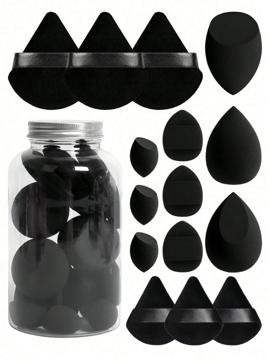 2pcs Makeup Sponges, Foundation Mixing Beauty Sponges, Flawless For Liquid, Cream And Powder