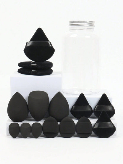 2pcs Makeup Sponges, Foundation Mixing Beauty Sponges, Flawless For Liquid, Cream And Powder