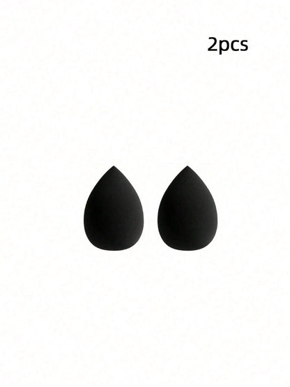 2pcs Makeup Sponges, Foundation Mixing Beauty Sponges, Flawless For Liquid, Cream And Powder
