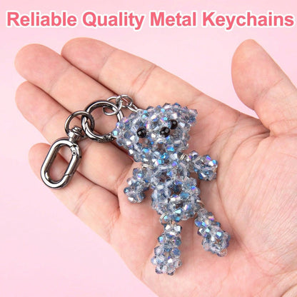 2pcs Rotating Clasp, Double-Ended Rotating Spring Clasp Hook Metal Rotating Clasp Carabiner With Spring O-Ring, Suitable For Key Chain, Bag, Wallet, Lanyard DIY Crafts