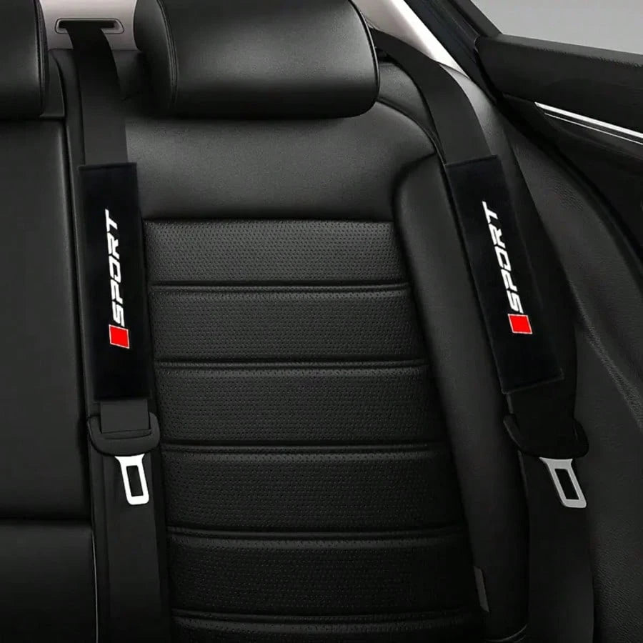 2pcs Universal Comfortable Car Seat Belt Covers- Soft & Plush- Fits All, Enhance Vehicle,Car Accessories