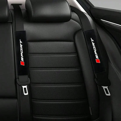 2pcs Universal Comfortable Car Seat Belt Covers- Soft & Plush- Fits All, Enhance Vehicle,Car Accessories