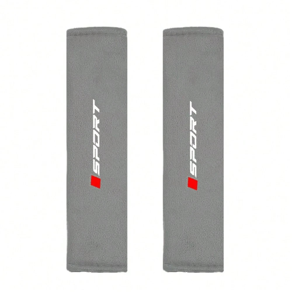 2pcs Universal Comfortable Car Seat Belt Covers- Soft & Plush- Fits All, Enhance Vehicle,Car Accessories