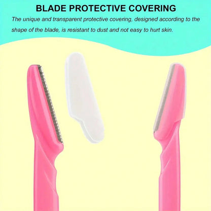 3/10/20/30/50Eyebrow Trimmer Knives Portable Face Razor Hair Remover Eye Brow Epilation Hair Removal Cutter Shaver Blades Makeup Tools