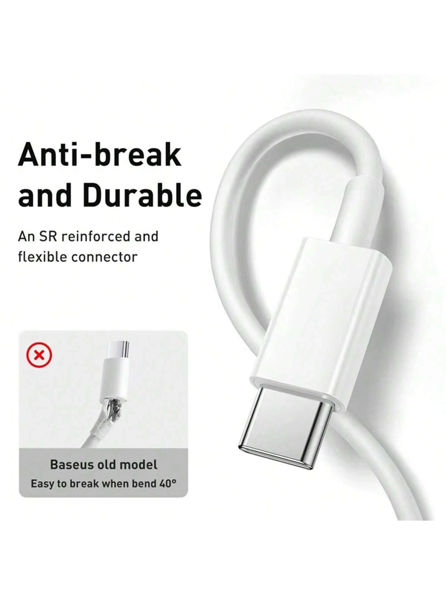 3.3ft/6.6ft/10ft USB-C To USB-C Charging Cable, USB-C Fast Charging Data Cable, USB-C Power Cord Compatible With IPhone 17 16 15 Pro Plus Pro Max, Galaxy S26 S25 S24 S23 S22, Pro/Air And More