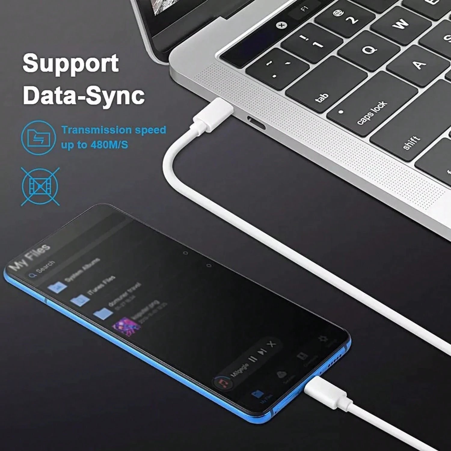 3.3ft/6.6ft/10ft USB-C To USB-C Charging Cable, USB-C Fast Charging Data Cable, USB-C Power Cord Compatible With IPhone 17 16 15 Pro Plus Pro Max, Galaxy S26 S25 S24 S23 S22, Pro/Air And More