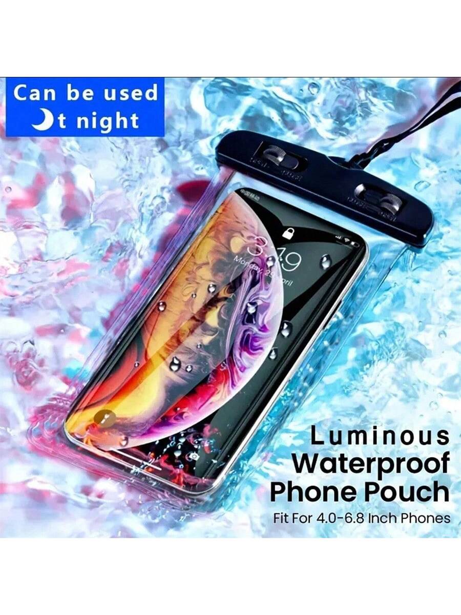 3 Packs- Waterproof Phone Pouch, Waterproof Cell Phone Dry Bag, Compatible With Iphone 15/14/13 Pro Max Plus Cellphone Up To 7.0'' Large Waterproof Phone Case