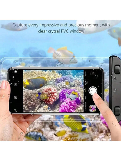 3 Packs- Waterproof Phone Pouch, Waterproof Cell Phone Dry Bag, Compatible With Iphone 15/14/13 Pro Max Plus Cellphone Up To 7.0'' Large Waterproof Phone Case