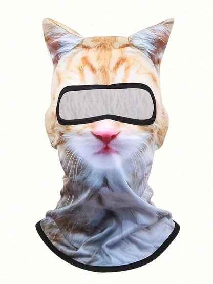 3D Breathable Face Mask, Summer Cooling Neck Gaiter, UV Protection Ski Scarf, Multipurpose Outdoor Headwear
