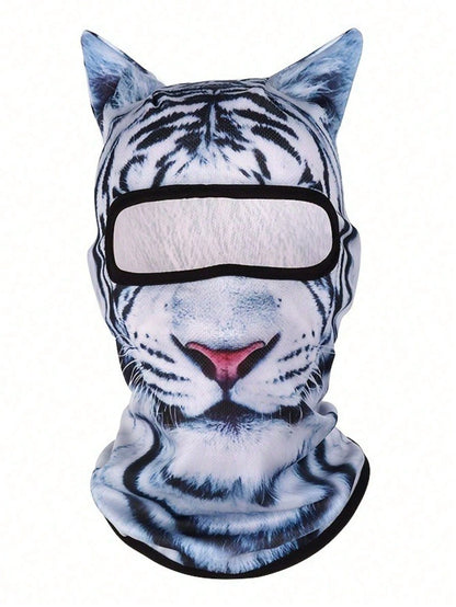 3D Breathable Face Mask, Summer Cooling Neck Gaiter, UV Protection Ski Scarf, Multipurpose Outdoor Headwear