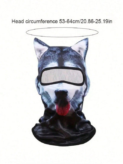 3D Breathable Face Mask, Summer Cooling Neck Gaiter, UV Protection Ski Scarf, Multipurpose Outdoor Headwear