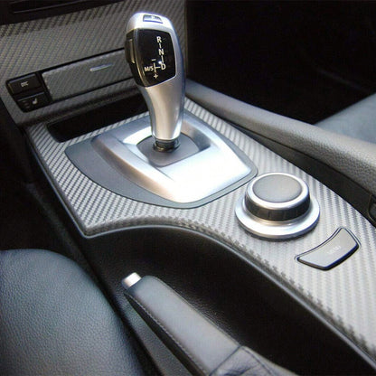 3D Carbon Fiber Texture Car Wrap Film 30cm*127cm Self-Adhesive Waterproof Scratch-Resistant Bubble-Free PVC Decorative Sticker Suitable For Car Body/Computer/Motorcycle/Furniture