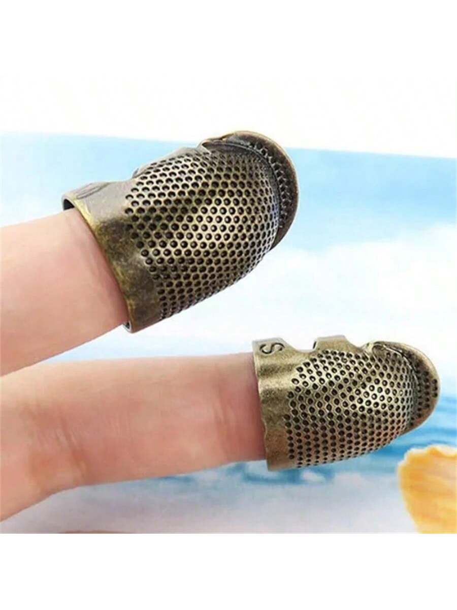 3pcs Sewing Thimble, Vintage Thimble, Protect Your Fingers, Sewing Supplies