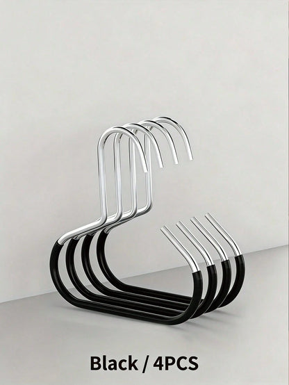 4/1pc Metal Storage Hook Rack, Can Hang Belts, Hats, Bras, Ties, Scarves, Etc., Suitable For Dorm Closets, Home, Hotel, Portable Travel Hook