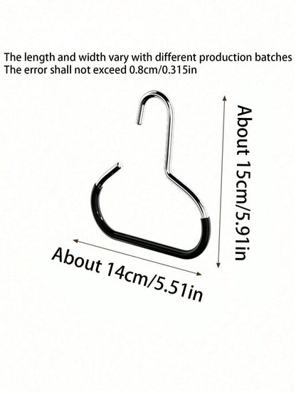 4/1pc Metal Storage Hook Rack, Can Hang Belts, Hats, Bras, Ties, Scarves, Etc., Suitable For Dorm Closets, Home, Hotel, Portable Travel Hook