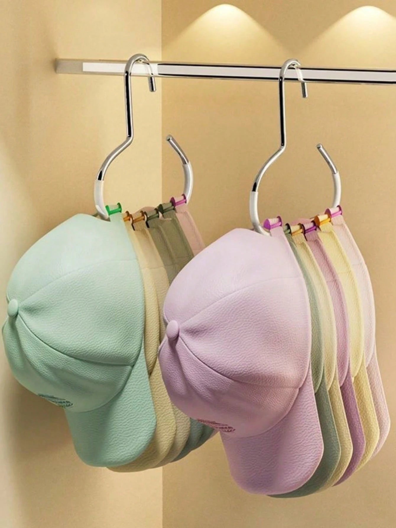 4/1pc Metal Storage Hook Rack, Can Hang Belts, Hats, Bras, Ties, Scarves, Etc., Suitable For Dorm Closets, Home, Hotel, Portable Travel Hook