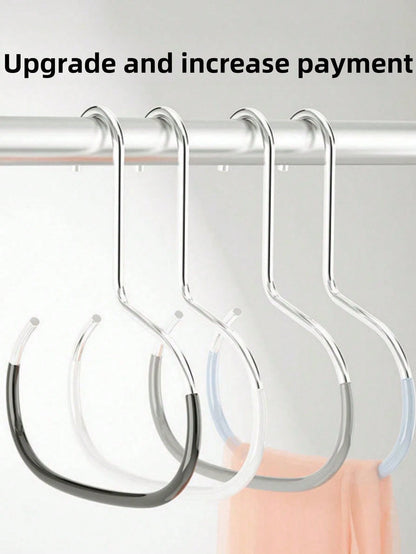 4/1pc Metal Storage Hook Rack, Can Hang Belts, Hats, Bras, Ties, Scarves, Etc., Suitable For Dorm Closets, Home, Hotel, Portable Travel Hook