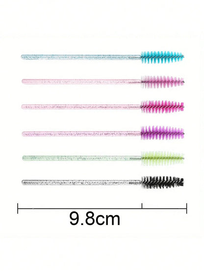 4/2/1 Eyelash Separator Metal Tooth Mascara Brush With Cap, Eyelash Comb For Combing And Separating Lashes, Women's Mascara Applicator, Makeup Accessory, Makeup Tool, Gift, Women's Gift