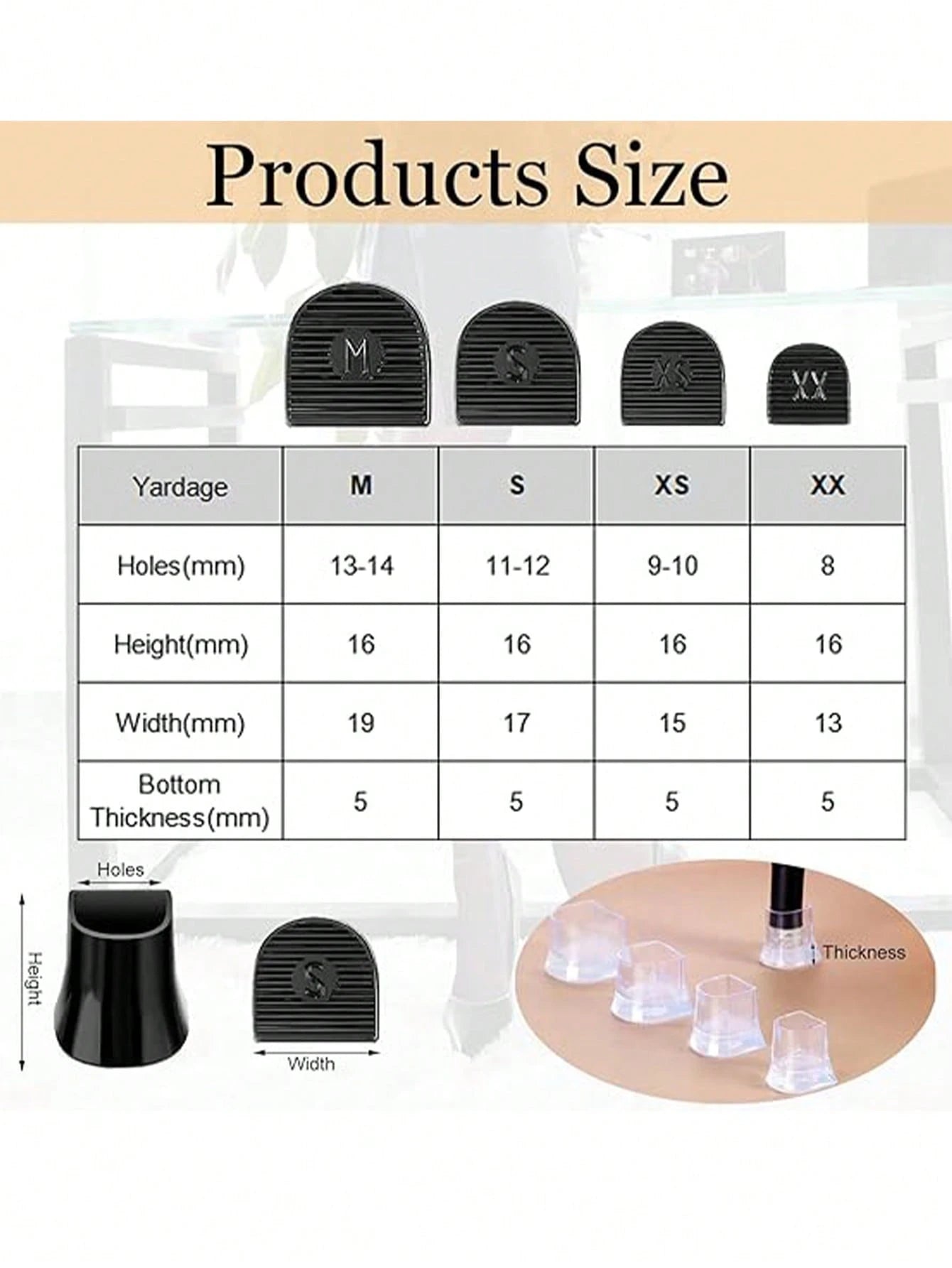 4~20 Pairs Silicone High Heel Anti-Slip Pads, Slippers, Dance Shoes Accessories, Latin Dance Shoes, Wedding Shoes Anti-Slip High Heel Protective Covers