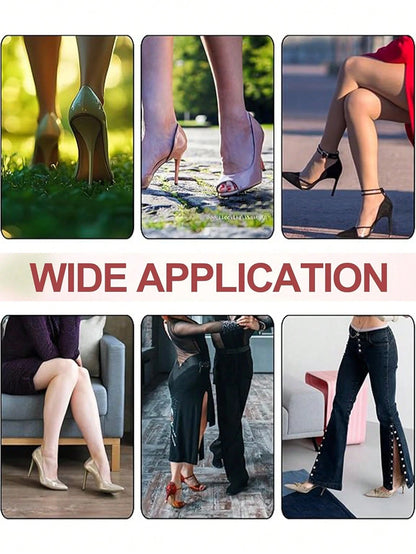 4~20 Pairs Silicone High Heel Anti-Slip Pads, Slippers, Dance Shoes Accessories, Latin Dance Shoes, Wedding Shoes Anti-Slip High Heel Protective Covers