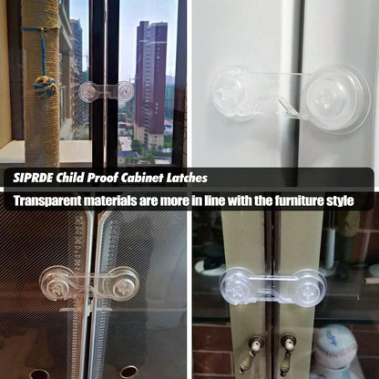 4/8/12/16PCS Children's Safety Locks For Drawer, Cabinet, Fridge, Door, Etc.
