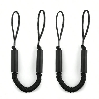 4 Feet Bungee Dock Line Adjustable Mooring Rope With Snubber Shock Absorbing Jet Ski Accessorie Marine Grade Mooring Tie Downs For Boats PWC Kayak Watercraft SeaDoo Pontoon 2Pack